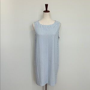 Women’s Sailor-Sailor Basket Weave Sleeveless Dress Size Large